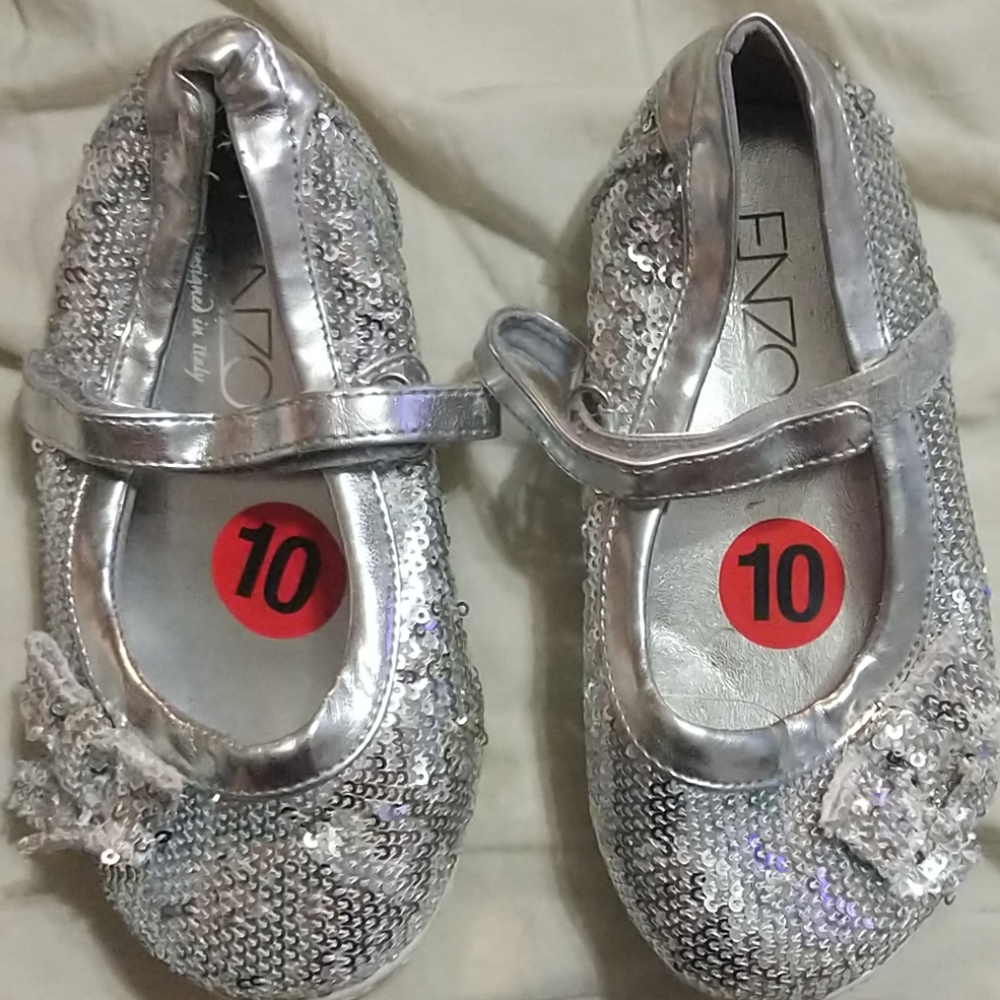 Enzo sequin Mary janes